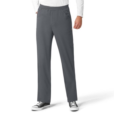 Wink Aero Men's Knit Panel Cargo Scrub Pant