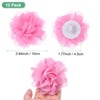 Unique Bargains Mesh Fabric Full Chiffon Flowers for DIY 12 Pcs - 3 of 4