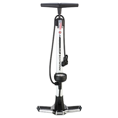 Schwinn Cyclone Plus Bike Pump - White