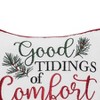 C&F Home 10" x 10" Tidings of Comfort & Joy Christmas Pillow - 2 of 4