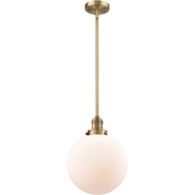 Innovations Lighting 1 - Light Pendant in  Brushed Brass