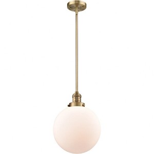 Innovations Lighting 1 - Light Pendant in  Brushed Brass - 1 of 1