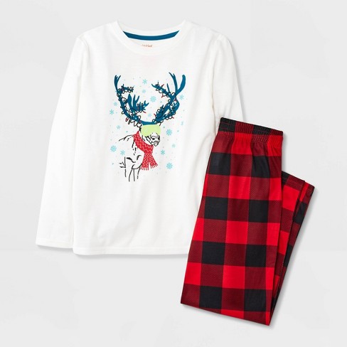 Girls' Holiday 'plaid' Leggings - Cat & Jack™ Dark Red Xxl : Target