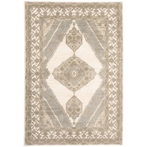 Oriental Weavers Andorra 298C0 Beige/ Ivory Indoor Area Rug - 1'10" x 3'2" - 1 of 4