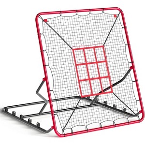 2-in-1 Baseball Pitching Trainer and Rebounder Net – Practice and Return Net for Pitching and Throwing Drills - 1 of 4