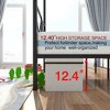 Heavy-duty Metal Canopy Bed Frame with X-shaped Headboard and Footboard, Platform Beds Frame for Bedroom/Guest Room, No Box Spring Needed - 3 of 4