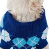 Pet Life (R) Argyle Style Ribbed Fashion Pet Sweater - 3 of 4