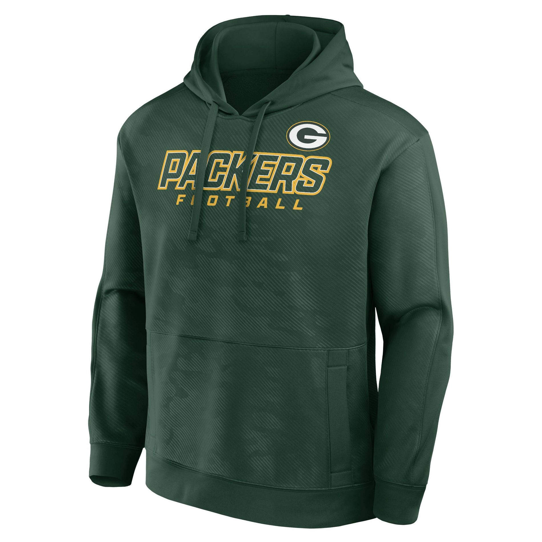 NFL Green Bay Packers Men's Long Sleeve Performance Hooded Sweatshirt