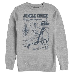 Men's Jungle Cruise Map of the Jungle Sweatshirt - 1 of 4