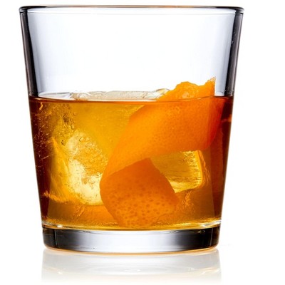 Libbey 12oz Clear Glass Double Old Fashioned Set