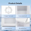 ZAFRO 1.1 Cu.ft Upright Freezer,Compact,Adjustable temp,reversible door,removable shelves,Quiet & efficient,Perfect for home/office/dorm - 2 of 4