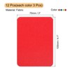 Unique Bargains Fabric Washable Clothes Hole Repairing Iron-on Patches 12 Pcs - 2 of 4
