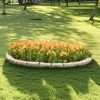 VEVOR Faux Stone Landscape Edging, 46.4 x 2.2 in Realistic Lawn Edging, Flexible Brick-Sized Garden Edging Border with Anchoring Spikes, Beige - 2 of 4