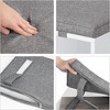 Shoe Storage Bench Cubby Organizer, Shoe Rack Bench with Removable Cushion Top, 3-Tier Entryway Bench - 4 of 4