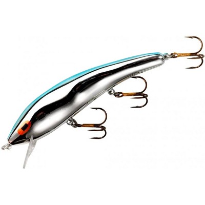 Cotton Cordell 7 Pencil Popper 2 oz Fishing Lure - Chrome/Blue