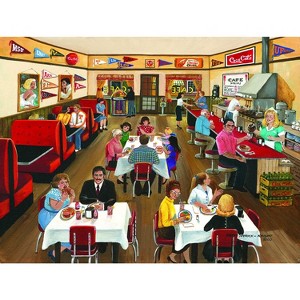Sunsout Downtown Cafe 300 pc   Jigsaw Puzzle 22132 - 1 of 4