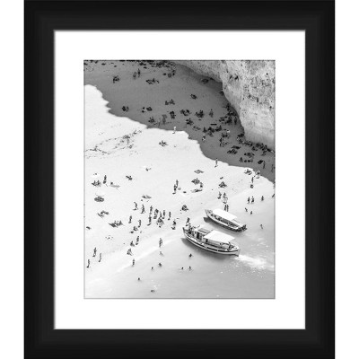 13" x 15" Matted to 2" Sunny Day Picture Framed Black - PTM Images