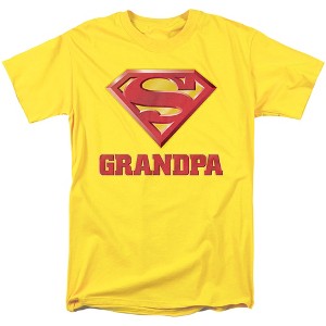 Superman Super Grandpa Adult T-Shirt - 1 of 4