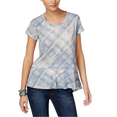 Style & Co. Womens High- Low Basic T-Shirt