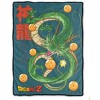 Dragon Ball Z Blanket Shenron Allover Design Throw with Dragon Ball Pillow - 2 of 4