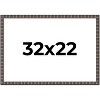 PosterPalooza | Deco Black Picture Frame - UV Acrylic, Backing Board, Hanging Hardware Included - 2 of 4