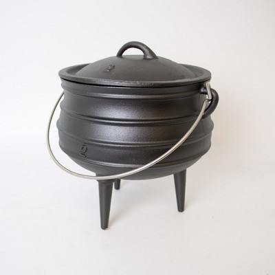 Lehman's Campfire Cooking Kettle Pot - Cast Iron Potje Dutch Oven With 