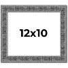 PosterPalooza | Photo Size Distressed Black Picture Frame - UV Acrylic, Foam Board Backing, Hanging Hardware - 2 of 4