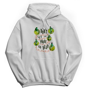 Beetlejuice Men's Don'T Let The Phone Go Dead Long Sleeve Graphic Cotton Sweatshirt Hoodie - 1 of 1