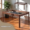 Solid Wood Board Game Table with Removable Table Top for 4-6 Players - 3 of 4