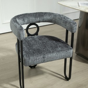NicBex Accent Chair Upholstered Living Room Chairs set of 2 Modern Arm Chair with Solid Wood Frame for Bedroom, Reading Room - 1 of 4