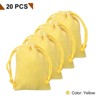 Unique Bargains Velvet Reusable Soft Jewelry Headphone Candy Drawstring Gift Bags 20 Pcs - 3 of 4