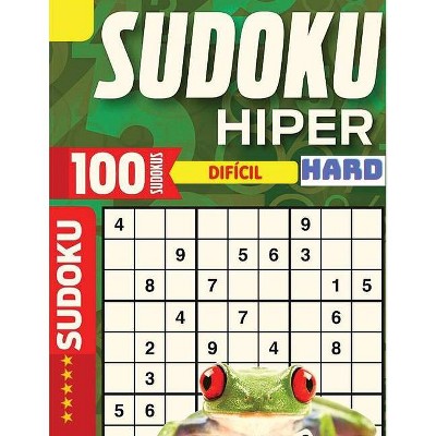 Very Hard Sudoku Puzzle Book for Adults - by  Sorens Books (Paperback)