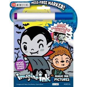 Bendon Little Monsters Licensed Imagine Ink Coloring Book - 1 of 3