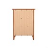 Sapphtopaz Modern Nightstand with 3 Drawers Space-Saving Night Stand with Sturdy Frame Rectangle Simple Bedside Table for Bedroom,Living Room - 4 of 4