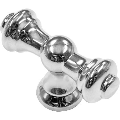attop 10 Pack Polished Chrome Cabinet Knobs, 2.1 Inch(55mm) Cabinet Kitchen Hardware Knob for Cupboard and Drawer