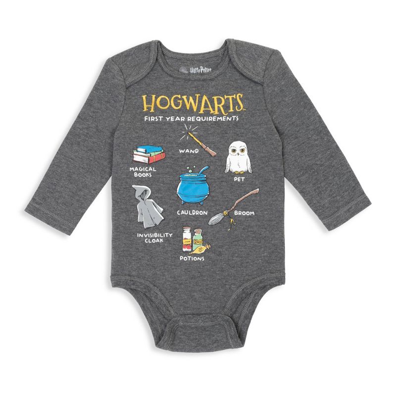 Harry Potter Baby 5 Pack Bodysuits Newborn to Infant, 5 of 8