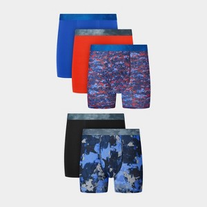 Hanes Moves Boys' 5pk Breathable Boxer Briefs - XL : Target
