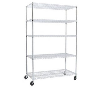 Seville Classics UltraDurable  5-Tier 48" x 24" Steel Wire Shelving - 1 of 4