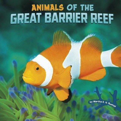 Animals of the Great Barrier Reef - (Wild Biomes) by  Martha E H Rustad (Hardcover)