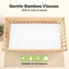 KeaBabies Isla Waterproof Crib Sheets for Boys, Girls, 2pk Baby Fitted Crib Sheet, Waterproof Crib Mattress Protector Sheets - 4 of 4