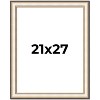 PosterPalooza | Contemporary Silver Picture Frame - UV Acrylic, Foam Board Backing, Hanging Hardware - 2 of 4