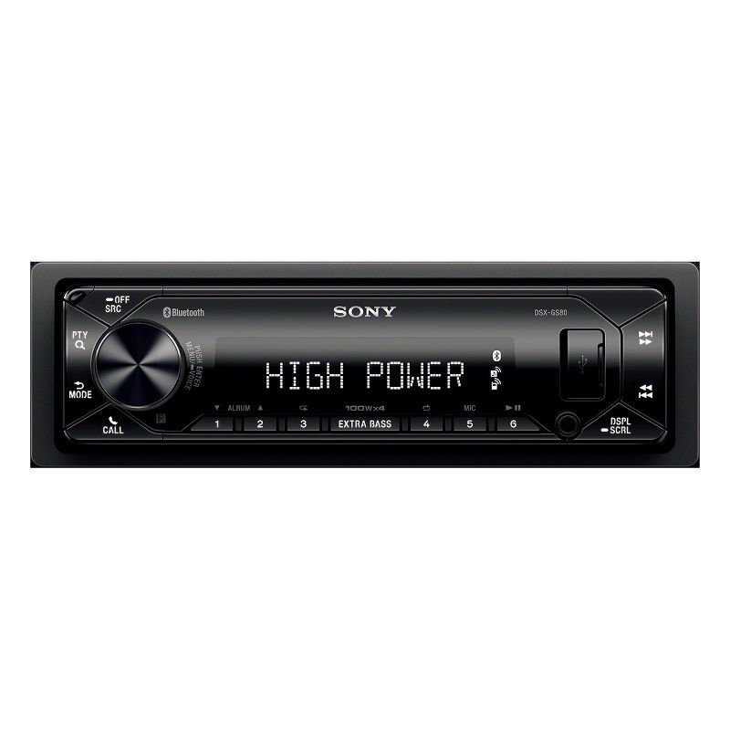 Sony Mobile DSX-GS80 High-Power Digital Media Receiver with Bluetooth, 1 of 5