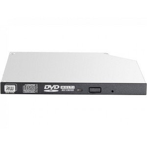 HPE DVD-Writer Jack Black - DVD-RAM Media Supported - SATA/150 Interface - Double-layer Media Supported - Compatible w/ HP ProLiant Gen 9 Servers - 1 of 2