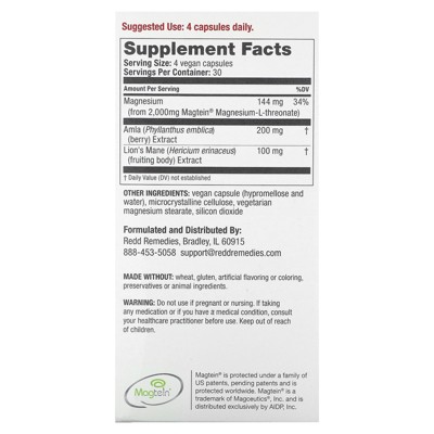 Brain Awakening Vegan Capsules for Memory Support
