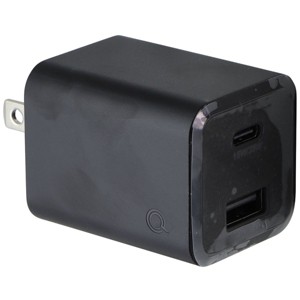 Quikcell (35W) PD Wall Charger Dual Port (USB-C/USB-A) Adapter (GaN Charging) - 1 of 1