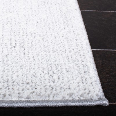 Galaxy 8' x 10' Grey and Green Abstract Area Rug
