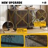 Dog Crate Furniture Heavy Duty Decorative Dog Cage with Lockable 360° Wheels Double Door Dog Kennel End Table for Small Medium Large Dog - 3 of 4