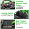 Garvee 24 Volt Ride on Toys, 6 Wheels 2 Seater Electric Ride on UTV Cars for Big Kids, Ride on Dump Truck, 4*4 Motors, USB, Remote Control - 4 of 4