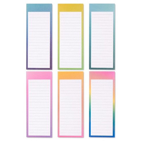 4 Notepads A5 Fridge Memo Family Shopping List Reminder Whiteboard Magnet 2pens 