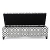 Vynxaria 59" Storage Ottoman: Stylish Seating & Smart Storage Solution - 2 of 4